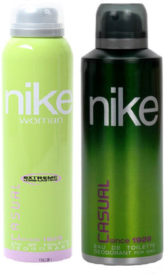 

Nike Casual Deo For Men And Woman Combo Set(Set of 2)