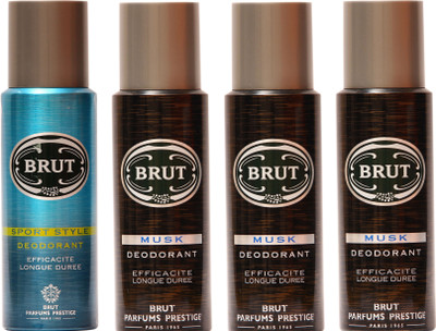 

Brut Musk,Sports Combo Set(Set of 4)