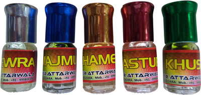 Flipkart - Kr attarwala Natural Attars Gift Set(Set of 5)