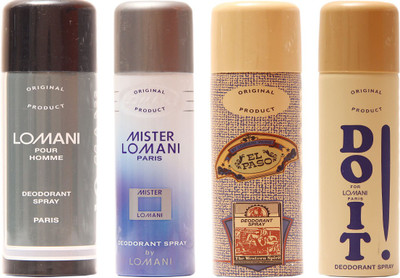 

Lomani Mister Lomani,Elpaso,Pour Homme,Do It Combo Set(Set of 4)