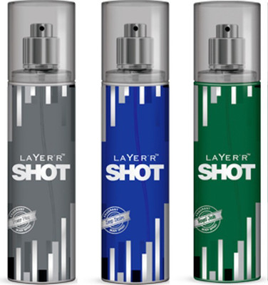 

Layer'r Shot Combo Sets Of 3 - Power Play, Deep Desire, Royal Jade Combo Set(Set of 3)