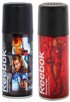 

Reebok Avenger pack 2 (Iron man & Avengers) Combo Set(Set of 2)