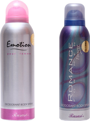 

Rasasi Emotion Women::Romance Men Combo Set(Set of 2)