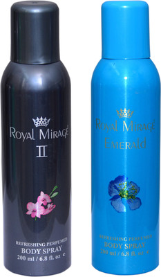 

Royal mirage GRAY II , EMERALD Combo Set