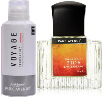 

Park avenue Voyage Deodorant ,9 to 5 EDP Combo Set(Set of 2)