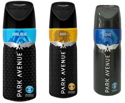 

Park avenue Storm,Dive and Coolblue Combo Set(Set of 3)