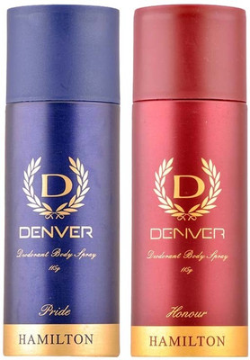 DENVER Deodorant No-16 Gift Set  Combo Set(Set of 2)