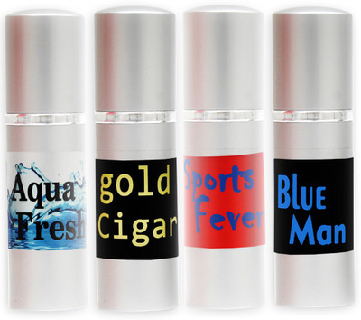 

Fragrance And Fashion Pack Of 4 Travelling Perfumes Combo Set(Set of 4)