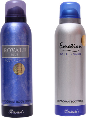 

Rasasi Royale Blue Men Combo Set(Set of 2)