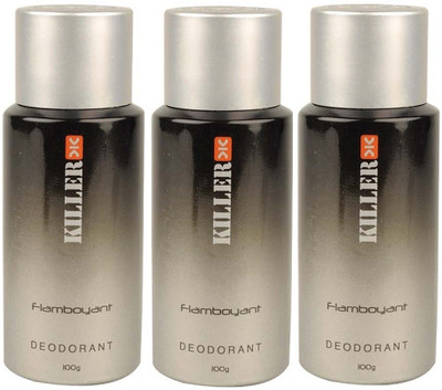 

Killer 3 Flamboyant Deodorant Combo Set(Set of 3)