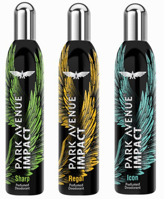 

Park avenue Regal,Sharp and Icon Deodorants Combo Set(Set of 3)