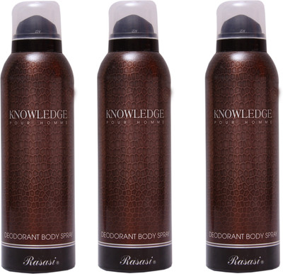 

Rasasi Knowldege Men Combo Set(Set of 3)