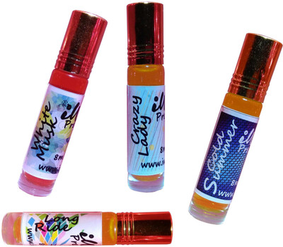 

Iwill Non Alcoholic Perfumes Floral Attar Fancy Ittar 32 ml Combo Set(Set of 4)