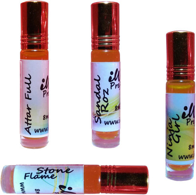 

Iwill Non Alcoholic Perfumes Floral Attar Fancy Ittar 32 ml Combo Set(Set of 4)