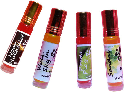 

Iwill Non Alcoholic Perfumes Floral Attar Fancy Ittar 32 ml Combo Set(Set of 4)