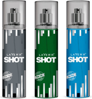 

Layer'r Shot - Power Play, Royal Jade, Blue Blaze Combo Set(Set of 3)