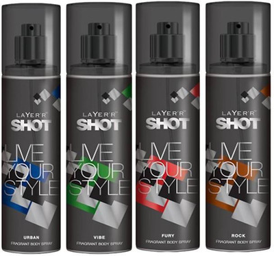 

Layer Live your style pack of 4 Combo Set