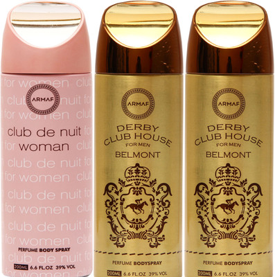

Armaf Belmont, Club De Nuit Pink Combo Set(Set of 3)