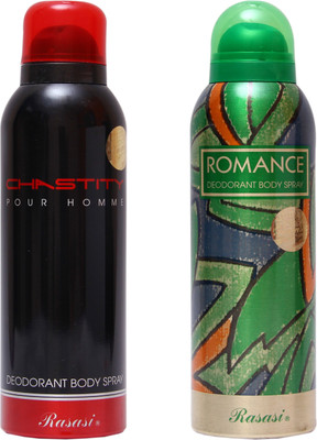 

Rasasi Chastity Men::Romance Women Combo Set(Set of 2)