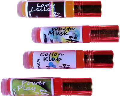 

Iwill Non Alcoholic Perfumes Floral Attar Fancy Ittar 32 ml Combo Set(Set of 4)