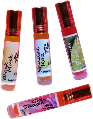 

Iwill Non Alcoholic Perfumes Floral Attar Fancy Ittar 32 ml Combo Set(Set of 4)