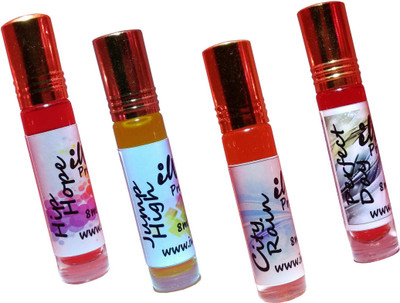 

Iwill Non Alcoholic Perfumes Floral Attar Fancy Ittar 32 ml Combo Set(Set of 4)