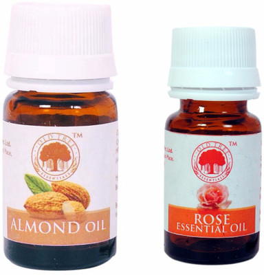 

Old tree Almond and Rose Essential Oil Combo Set(Set of 2)