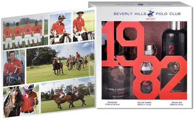 

Beverly hills polo club BHPC Sports No.2 3 Piece Giftset Gift Set(Set of 3)