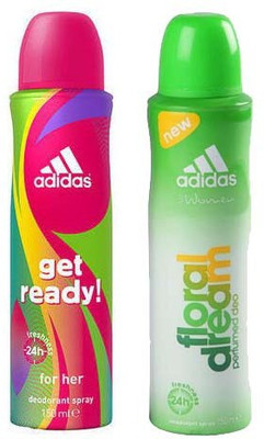 1% OFF on Adidas Get Ready and Floral Dream Combo Set(Set of 2) 1% OFF on Adidas Get Ready and Floral Dream Combo Set(Set of 2)