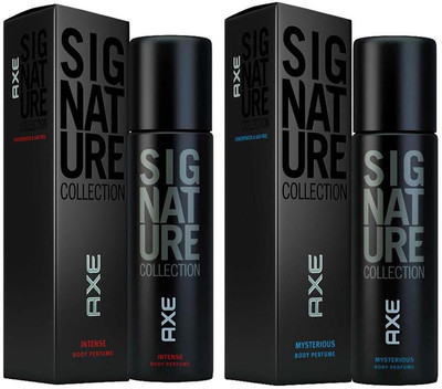 

Axe Signature Mysterious, Intense Body Perfume Combo Set(Set of 2)