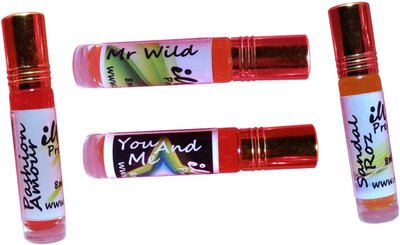 

Iwill Non Alcoholic Perfumes Floral Attar Fancy Ittar 32 ml Combo Set(Set of 4)