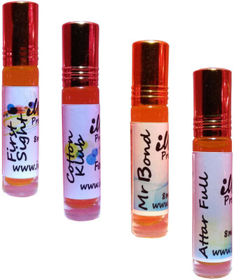 

Iwill Non Alcoholic Perfumes Floral Attar Fancy Ittar 32 ml Combo Set(Set of 4)