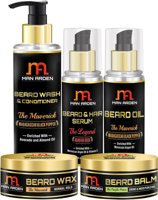 

Man arden The Maverick Beard Care Kit Combo Set