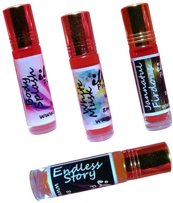 

Iwill Non Alcoholic Perfumes Floral Attar Fancy Ittar 32 ml Combo Set(Set of 4)
