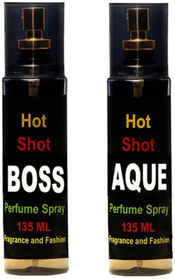 

Fragrance and fashion Boss and Aque Combo Set(Set of 2)