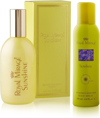 

Royal mirage SUNSHINE 120 + 200 ml Combo Set(Set of 2)