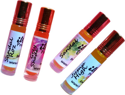 

Iwill Non Alcoholic Perfumes Floral Attar Fancy Ittar 32 ml Combo Set(Set of 4)