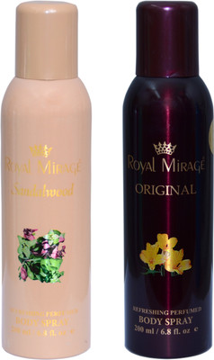 

Royal mirage SANDALWOOD , ORIGINAL Combo Set