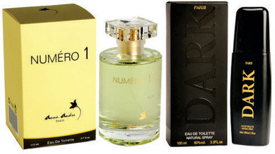 

Anna andre paris Set of Numero I EDT & New Dark EDT Gift Set(Set of 2)