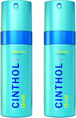 

Cinthol Deo Spray - Dive Combo Set(Set of 2)