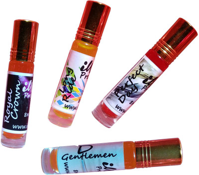 

Iwill Non Alcoholic Perfumes Floral Attar Fancy Ittar 32 ml Combo Set(Set of 4)