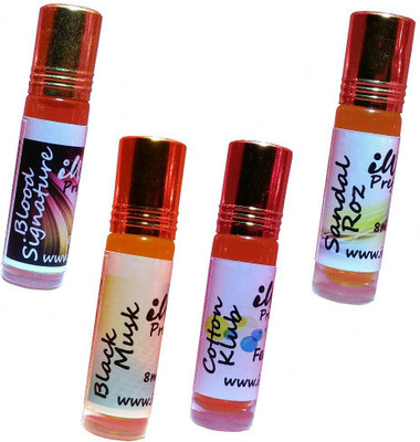 

Iwill Non Alcoholic Perfumes Floral Attar Fancy Ittar 32 ml Combo Set(Set of 4)