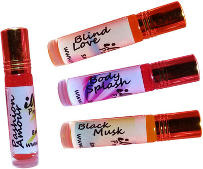 

Iwill Non Alcoholic Perfumes Floral Attar Fancy Ittar 32 ml Combo Set(Set of 4)