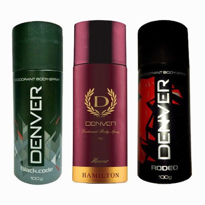 

Denver Black Code,Ro,Hamilton Honor Gift Set Combo Set(Set of 3)