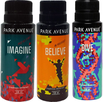 

Park avenue Believe,Dive and Imagine Combo Set(Set of 3)