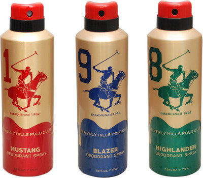 Beverly hills polo club MUSTANG::BLAZER::HIGHLANDER Combo Set