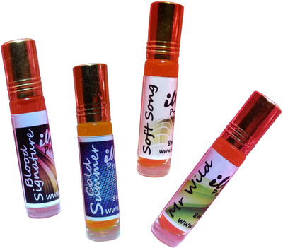 

Iwill Non Alcoholic Perfumes Floral Attar Fancy Ittar 32 ml Combo Set(Set of 4)
