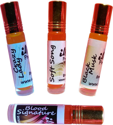 

Iwill Non Alcoholic Perfumes Floral Attar Fancy Ittar 32 ml Combo Set(Set of 4)