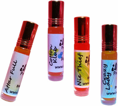 

Iwill Non Alcoholic Perfumes Floral Attar Fancy Ittar 32 ml Combo Set(Set of 4)