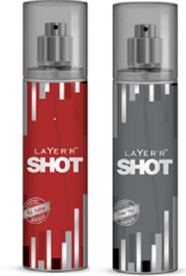 

Layer'r SHOT COMBO OF 2-POWER PLAY, RED STALLION Combo Set(Set of 2)